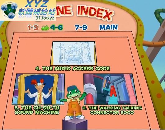 LEAP FROG 跳跳蛙 系列 Talking Words Factory 2 - Code Word Caper 跳跳蛙 單字製造廠 2 英語發音 幼兒教學版(適用任何家用DVD播放機)(DVD)